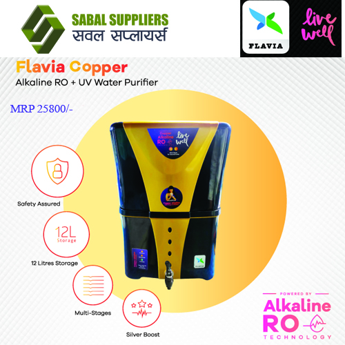 FLAVIA COPPER  Alkaline +RO +UV Water Purifier